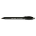 Vertex ComfortMate Ballpoint Retractable Pen  Black Ink  Fine  Dozen VE193252
